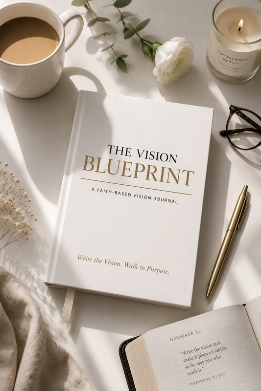 The Vision Blueprint- Hard Cover Journal